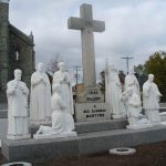 Monument to the Glorious Martyrs project in Sillery, Qc1940