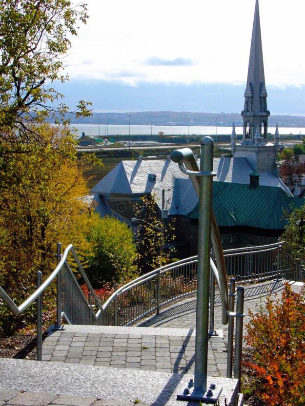 Projet Grand Escalier à Québec, Qc 2