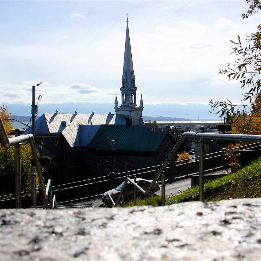 Projet Grand Escalier à Québec, Qc